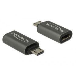 Adattatore delock 65927 usb-b 2.0 micro-b/usb tipo-c