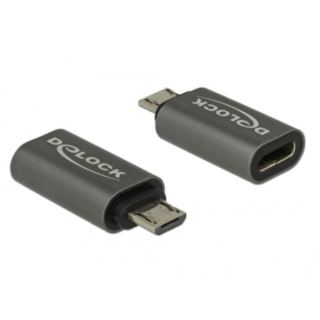 Adattatore delock 65927 usb-b 2.0 micro-b/usb tipo-c