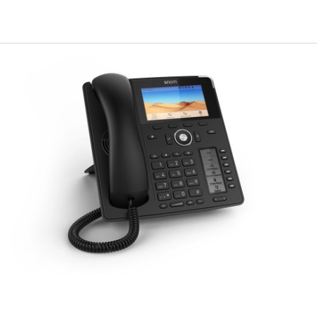 Telefono ip snom d785 cornetta cablata 12linee tft nero