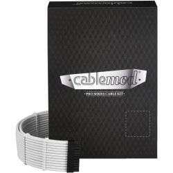 Set cavi cablemod pro c-series kit axi,hxi bianco - modmesh