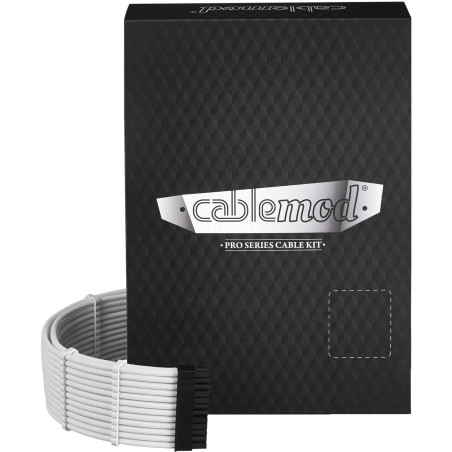 Set cavi cablemod pro c-series kit axi,hxi bianco - modmesh