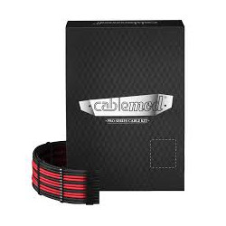 Set cavi cablemod pro c-series kit rmi,rmx nero/rosso - modmesh