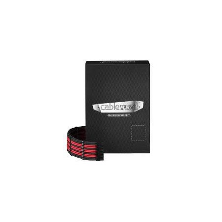 Set cavi cablemod pro c-series kit rmi,rmx nero/rosso - modmesh