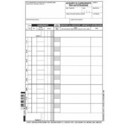 Schede carburante edipro 50 fogli 21x15cm [e3343n]