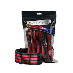 Set cavi cablemod pro extension kit nero/rosso - modmesh [cm-pcab-bkit-nkkr-3pk-r]