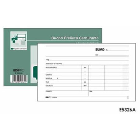 Schede carburante edipro 50/50 autoricalcante 9,9x17 [e5326a]