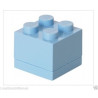 Contenitore mini a mattoncino lego azzurro [40111736]