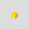 Contenitore mini a mattoncino lego giallo [40111732]