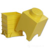 Contenitore mattoncino lego 1 bottoncino (giallo acceso) [40011732]