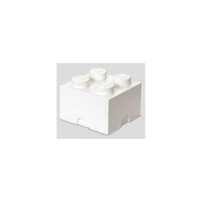 Contenitore mattoncino lego brick 4 bianco [40031735]