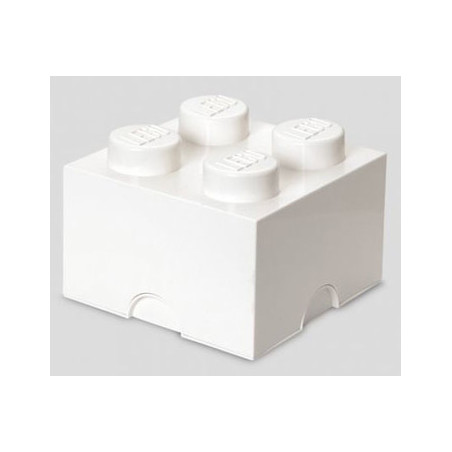 Contenitore mattoncino lego brick 4 bianco [40031735]