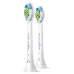 Set 2 testine di ricambio spazzolino w optimal white - philips