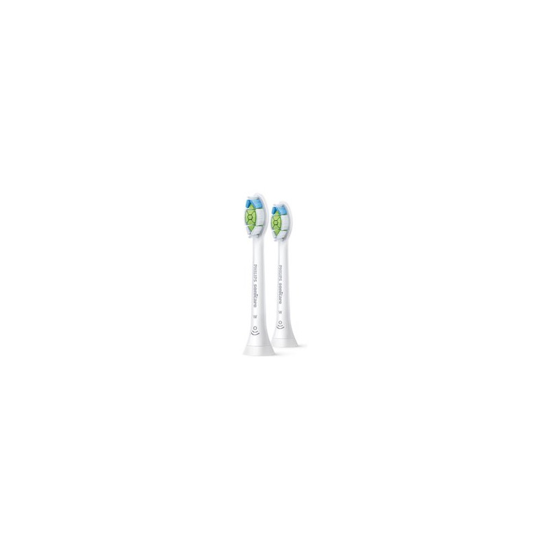 Set 2 testine di ricambio spazzolino w optimal white - philips