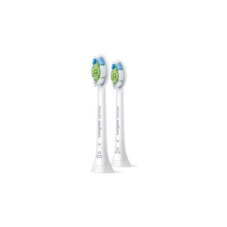 Set 2 testine di ricambio spazzolino w optimal white - philips