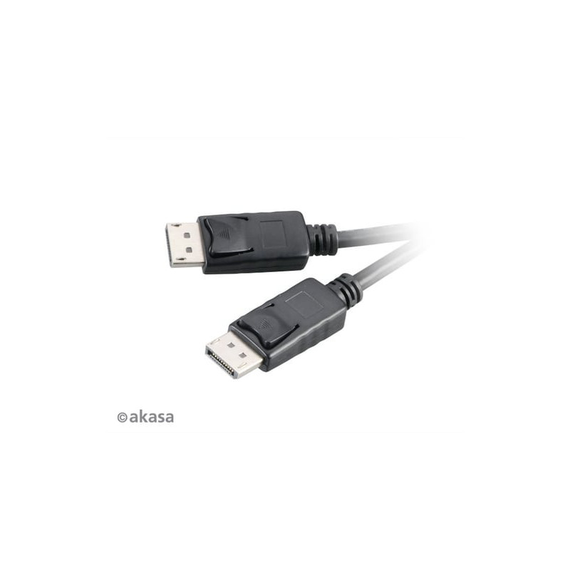 Cavo akasa displayport/displayport 2m nero
