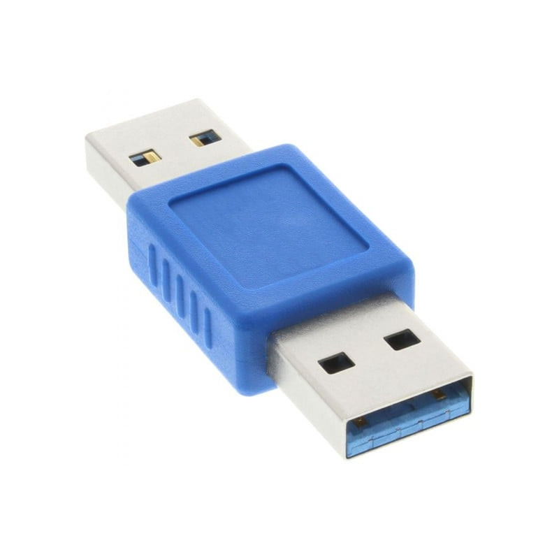 Adattatore inline usb 3.0 type-a maschio a usb 3.0 type-a