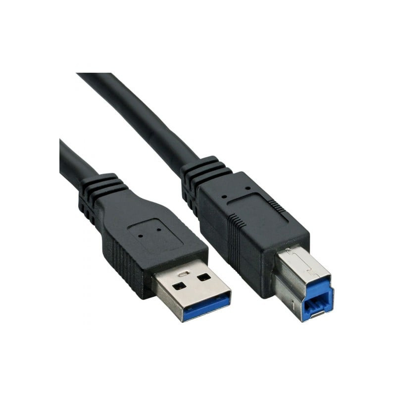 Cavo inline usb 3.0, type a maschio a type b maschio, nero, 0,5m
