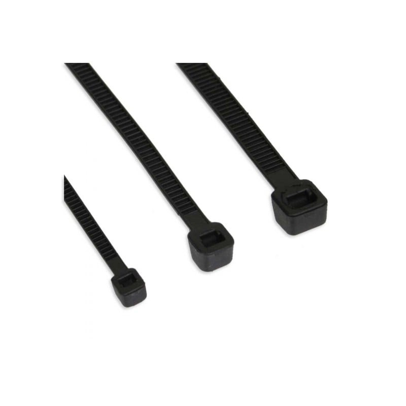 Fascette per cablaggio inline 350x4,8mm, colore nero, 100pz [59963q]