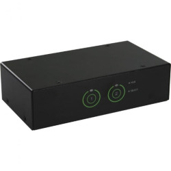 Switch kvm inline, 2 porte, usb 3.0 dvi audio, hub usb 3.0, kit cavi