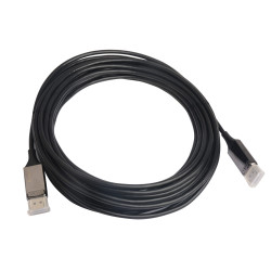 Cavo techly displayport fibra ottica 8k 10 metri