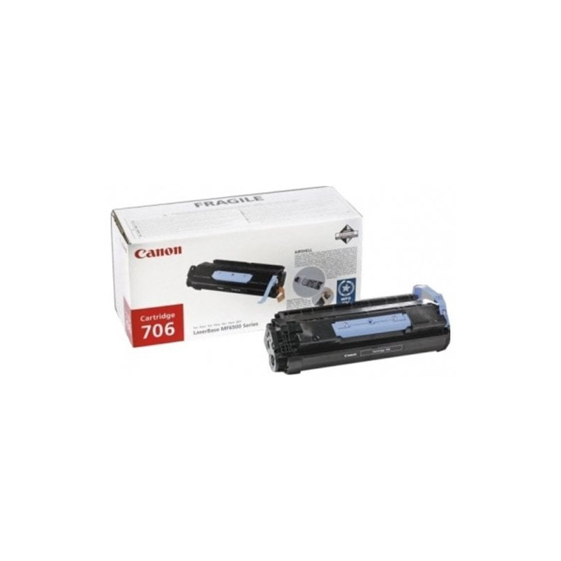 Toner originale canon nero 706bk mf 6530 6540pl 6550 6560pl 6580pl