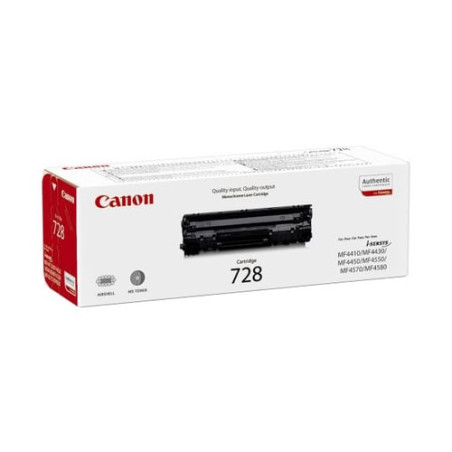 Toner originale canon nero crg 728 mf44xx mf45xx [3500b002]