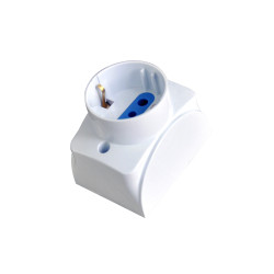 Presa da muro techly italiana/schuko 16a