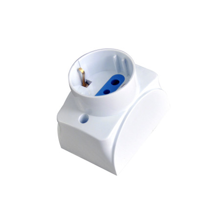 Presa da muro techly italiana/schuko 16a