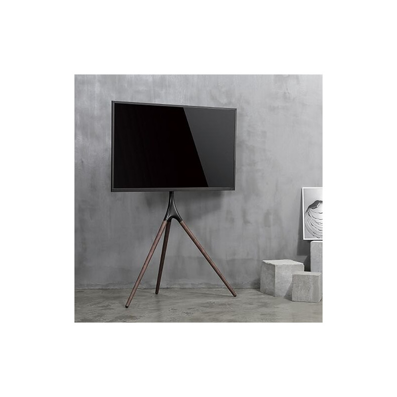 Supporto a pavimento techly per tv 45-65'' stile cavalletto