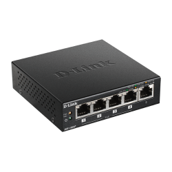 Switch d-link 5 porte gigabit poe+ desktop