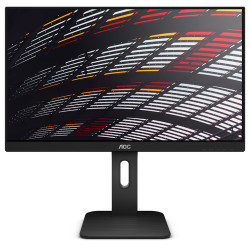 Monitor led 24" aoc x24p1 wuxga 1920x1200p 4ms classe e nero