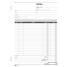 blocco fatture 1 aliquota edipro 23x14,8cm 33 fogli 3 copie autoricalcanti