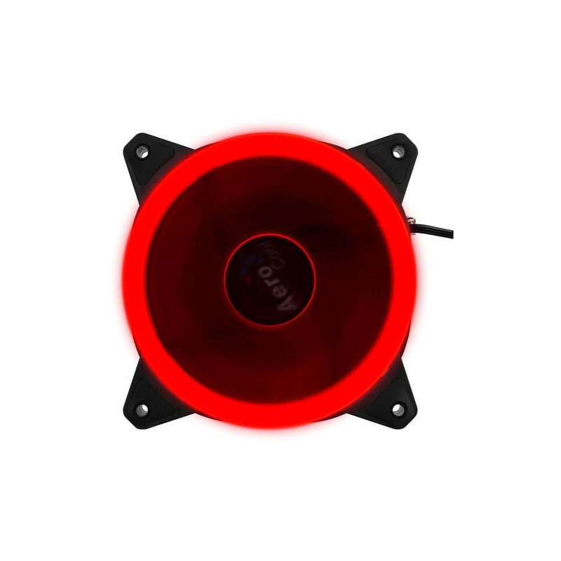 Ventola 120x120 aerocool per case rosso [acf3-rf10210.r1]