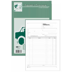 Blocco copia commissioni edipro 29,7x21cm 50fg 2 copie autoric. [e5236a]