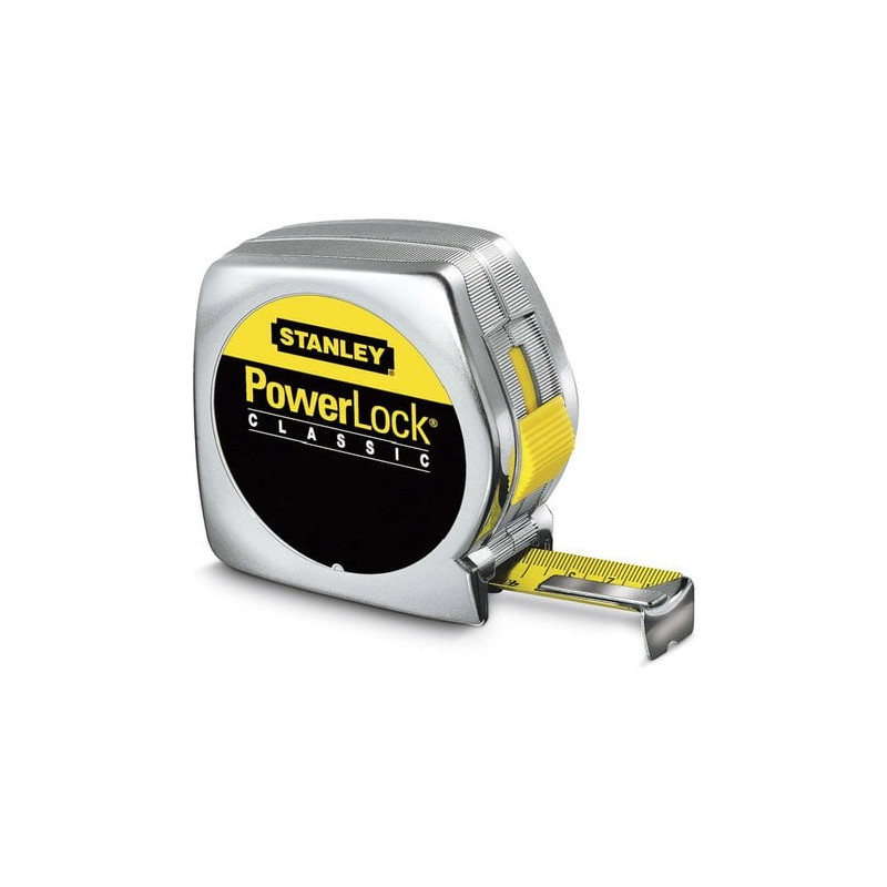Metro a nastro 10 m stanley by black & decker powerlock 1-33-442