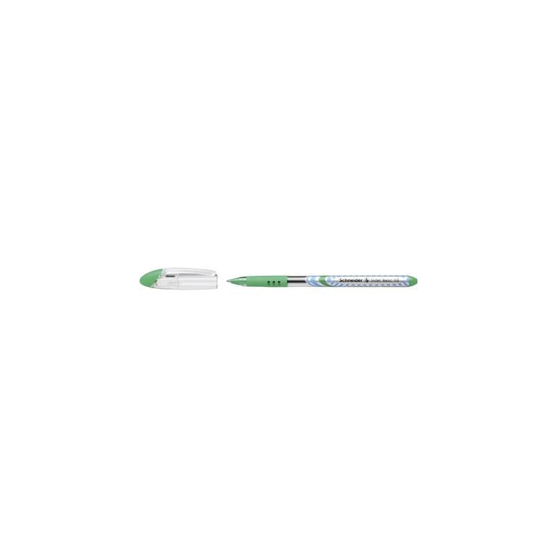 Penna a sfera schneider slider xb, verde [151204]