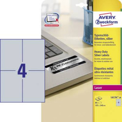 Avery-zweckform l6134-20 etichette 105 x 148 mm pellicola