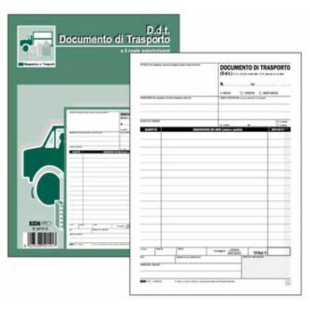 Blocco ddt edipro 50/50 fogli autoricopianti 23x15 [e5214c]