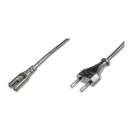 Cavo di rete iec, corrente [1x presa tipo c7 - 1x spina europea]