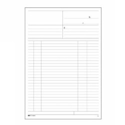 Blocco multiuso edipro 50/50 fogli autoricopianti 31x21 [e5003a]