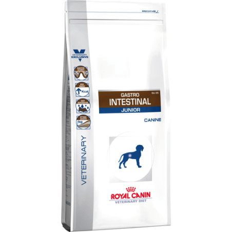 Cibo per cani royal canin vet dry gastro intestinal junior 2,5kg