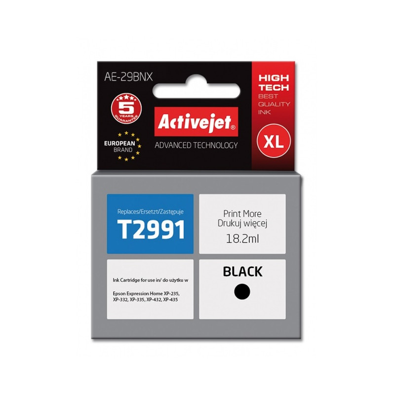 Cartuccia d'inchiostro activejet ae-29bnx per epson 29xl