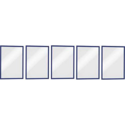 Durable 486907 cornice magnetica blu (l x a) 238 mm x 324 mm din