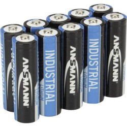 Batteria stilo (aa) litio ansmann lithium industrial lr06 3000 mah