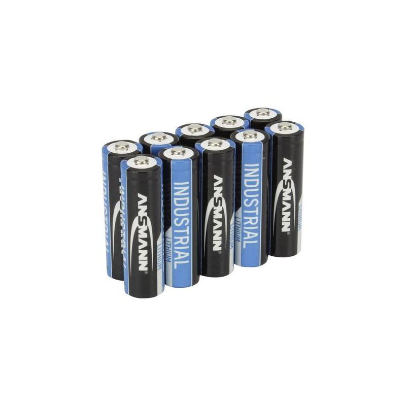 Batteria stilo (aa) litio ansmann lithium industrial lr06 3000 mah