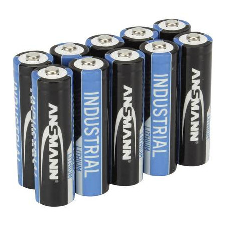 Batteria stilo (aa) litio ansmann lithium industrial lr06 3000 mah