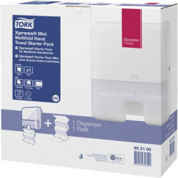 Tork, towel dispenser elevation starter pack intercalati mini c &