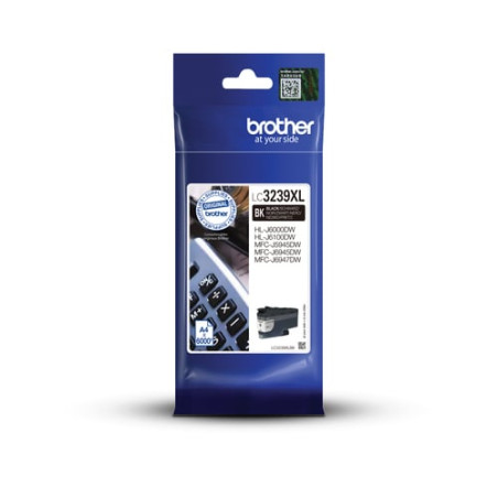 Cartuccia brother lc-3239xlbk 6000-pagine nero [lc3239xlbk]