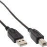 Cavo inline usb 2.0, type a a type b m/m 1m nero [34511x]