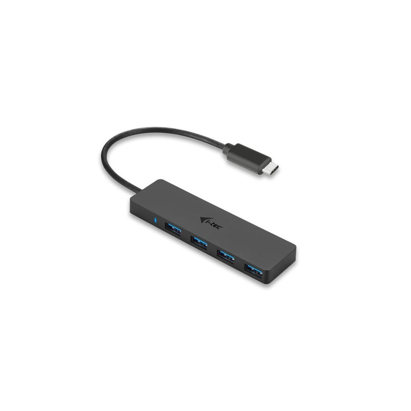 Hub usb itec 4 porte usb 3.0 nero [c31hub404]